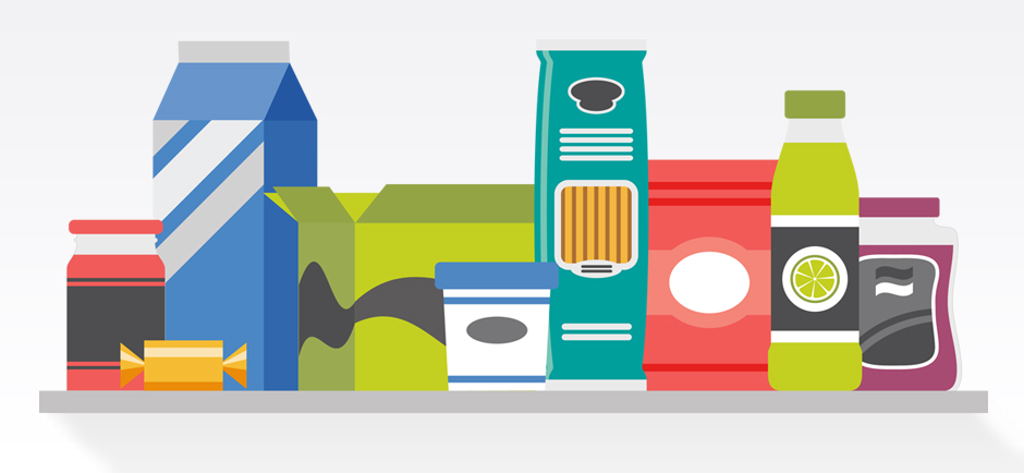 packaged goods graphic