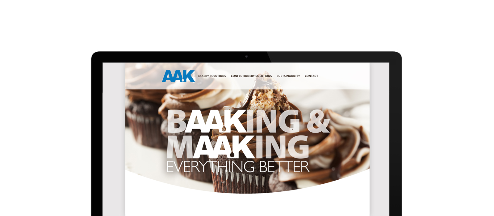 AAK website screenshot of AAK website