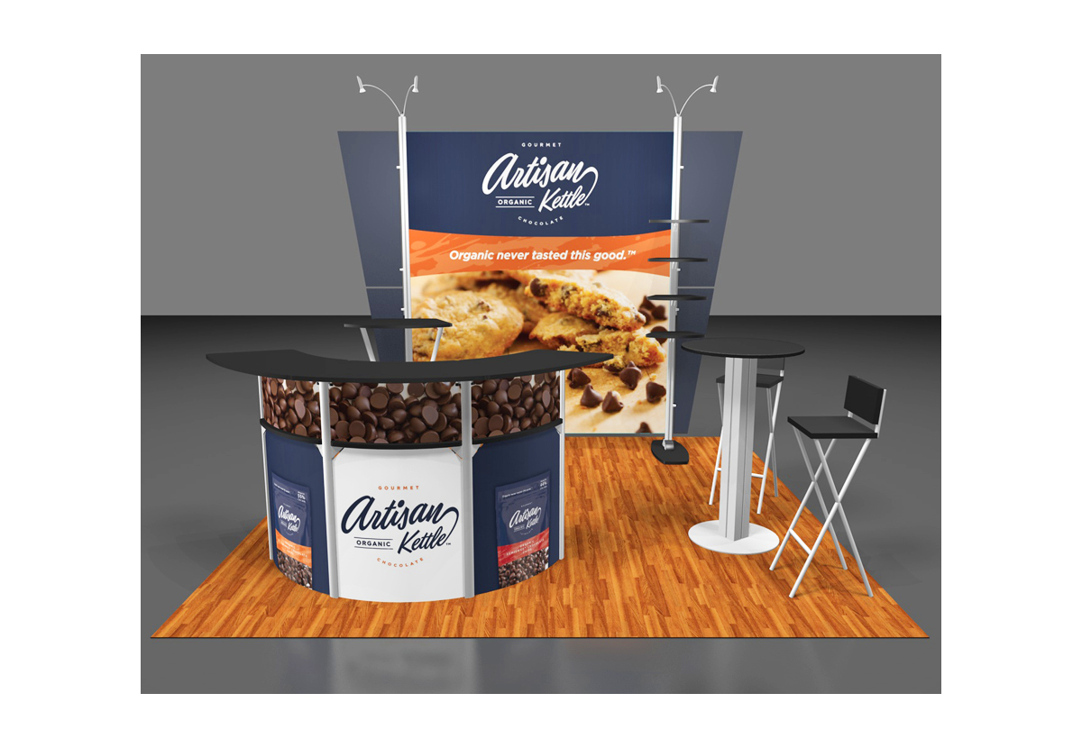 Clasen booth rendering