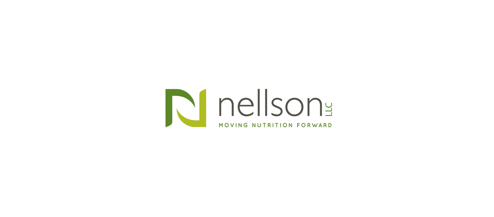 Nellson LLC: Moving Nutrition Forward Logo