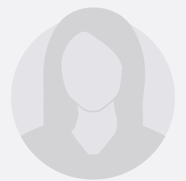 Light gray female with v-neck shirt icon