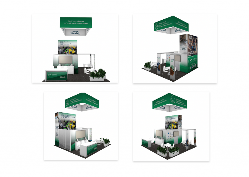 tradeshow booth renderings