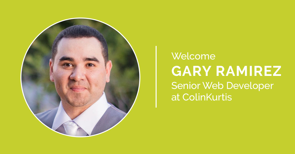 Gary Headshot, name, and job title