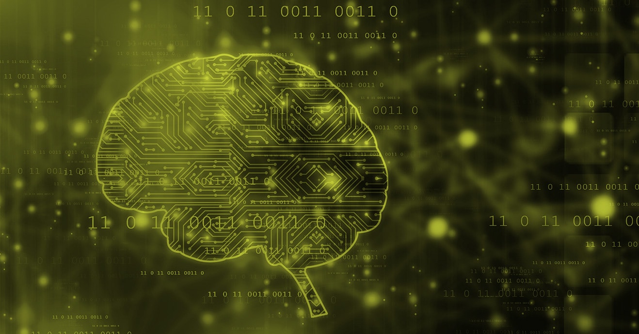 digital rendering of human brain